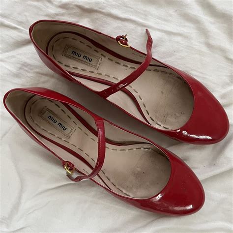 Women's Miu Miu Mary Jane Flats 